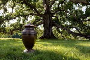 Urn-Under-Oak-Tree